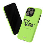 FLOW (Lime)-Phone Case-Printify-iPhone 15 Pro Max-Matte-Movvy
