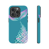 Mermaid-Phone Case-Printify-iPhone 15 Pro-Glossy-Movvy
