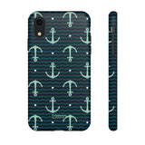Anchor Hearts-Phone Case-Printify-iPhone XR-Matte-Movvy