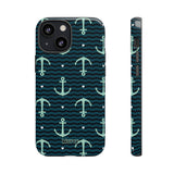 Anchor Hearts-Phone Case-Printify-iPhone 13 Mini-Glossy-Movvy