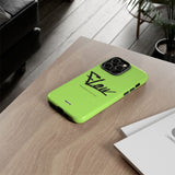 FLOW (Lime)-Phone Case-Printify-Movvy