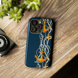 Anchored-Phone Case-Printify-Movvy