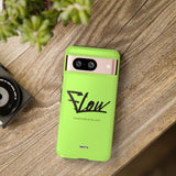 FLOW (Lime)-Phone Case-Printify-Movvy