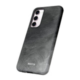 Grayscale Brushstrokes-Phone Case-Printify-Movvy