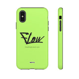 FLOW (Lime)-Phone Case-Printify-Movvy