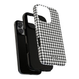 Houndstooth-Phone Case-Printify-Movvy