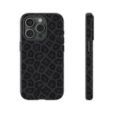 Onyx Leopard-Phone Case-Printify-iPhone 15 Pro-Glossy-Movvy