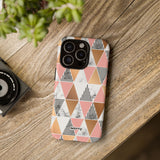 Triangled-Phone Case-Printify-Movvy