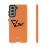 FLOW (Orange)-Phone Case-Printify-Samsung Galaxy S21-Glossy-Movvy