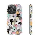 Cat Lady-Phone Case-iPhone 15 Pro-Glossy-Movvy