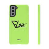 FLOW (Lime)-Phone Case-Printify-Movvy