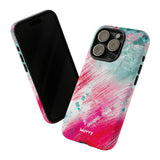 Aquaberry Brushstrokes-Phone Case-Printify-Movvy