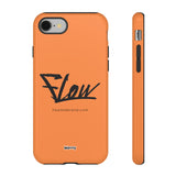 FLOW (Orange)-Phone Case-Printify-iPhone 8-Glossy-Movvy