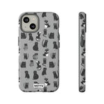 Black Cat-Phone Case-iPhone 14-Matte-Movvy