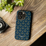 Gold Anchors-Phone Case-Printify-Movvy