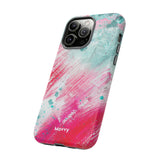 Aquaberry Brushstrokes-Phone Case-Printify-Movvy