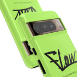 FLOW (Lime)-Phone Case-Printify-Movvy