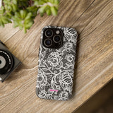 Laced Fleurs-Phone Case-Printify-Movvy