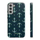 Anchor Hearts-Phone Case-Printify-Samsung Galaxy S22 Plus-Matte-Movvy
