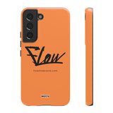FLOW (Orange)-Phone Case-Printify-Samsung Galaxy S22-Glossy-Movvy