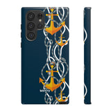 Anchored-Phone Case-Printify-Samsung Galaxy S22 Ultra-Glossy-Movvy