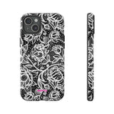 Laced Fleurs-Phone Case-iPhone 15 Plus-Glossy-Movvy