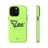 FLOW (Lime)-Phone Case-Printify-Movvy