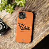 FLOW (Orange)-Phone Case-Printify-Movvy