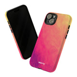 Sunset Brushstrokes-Phone Case-Printify-Movvy