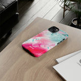 Aquaberry Brushstrokes-Phone Case-Printify-Movvy