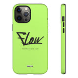 FLOW (Lime)-Phone Case-Printify-Movvy
