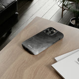 Grayscale Brushstrokes-Phone Case-Printify-Movvy
