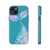 Mermaid-Phone Case-Printify-iPhone 14 Plus-Glossy-Movvy