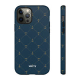 Anchor Quilt-Phone Case-Printify-iPhone 12 Pro-Matte-Movvy