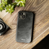 Grayscale Brushstrokes-Phone Case-Printify-Movvy