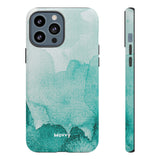 Aquamarine Watercolor-Phone Case-Printify-iPhone 13 Pro Max-Matte-Movvy