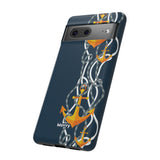 Anchored-Phone Case-Printify-Movvy