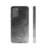Grayscale Brushstrokes-Phone Case-Printify-Samsung Galaxy S20 FE-Glossy-Movvy