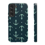 Anchor Hearts-Phone Case-Samsung Galaxy S22-Matte-Movvy