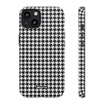 Houndstooth-Phone Case-iPhone 13-Matte-Movvy