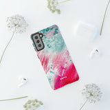 Aquaberry Brushstrokes-Phone Case-Printify-Movvy