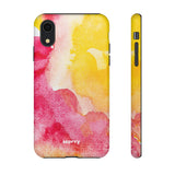 Sunset Watercolor-Phone Case-Printify-iPhone XR-Matte-Movvy