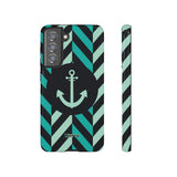 Herringbone-Phone Case-Printify-Samsung Galaxy S21 FE-Glossy-Movvy