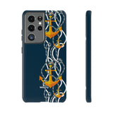 Anchored-Phone Case-Printify-Samsung Galaxy S21 Ultra-Glossy-Movvy