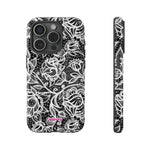 Laced Fleurs-Phone Case-iPhone 15 Pro-Glossy-Movvy