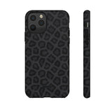 Onyx Leopard-Phone Case-Printify-iPhone 11 Pro-Glossy-Movvy