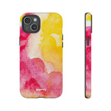 Sunset Watercolor-Phone Case-Printify-iPhone 15 Plus-Matte-Movvy