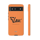 FLOW (Orange)-Phone Case-Printify-Google Pixel 6-Glossy-Movvy