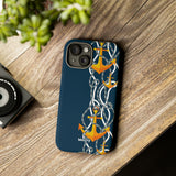 Anchored-Phone Case-Printify-Movvy