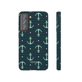 Anchor Hearts-Phone Case-Printify-Samsung Galaxy S21 FE-Glossy-Movvy